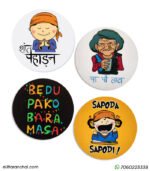 Pahadi Uttarakhand Fridge Magnets