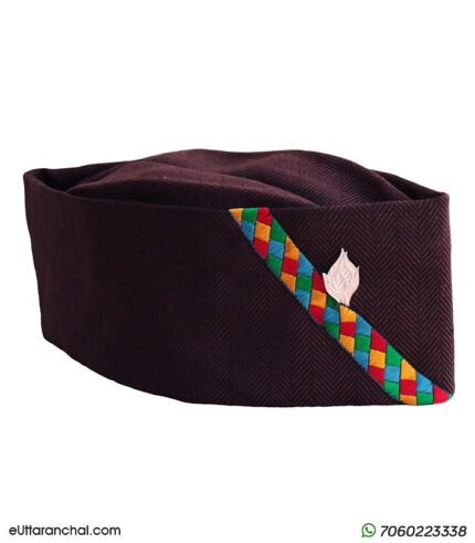 Uttarakhandi Cap Plum Colour