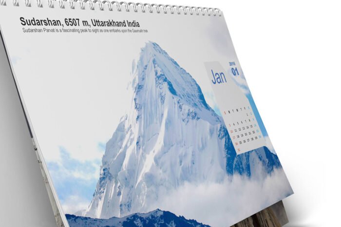 Uttarakhand Desk Calendar 2016