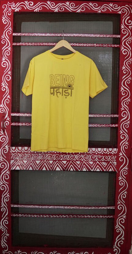 Being Pahadi T-Shirt - Yellow