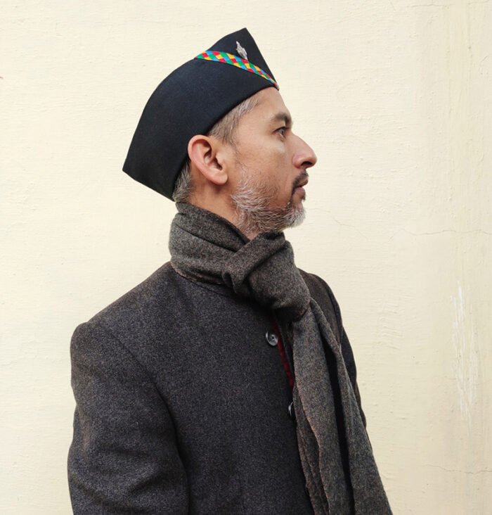 Pahadi Topi - Tweed - Uttarakhandi Pahadi Cap