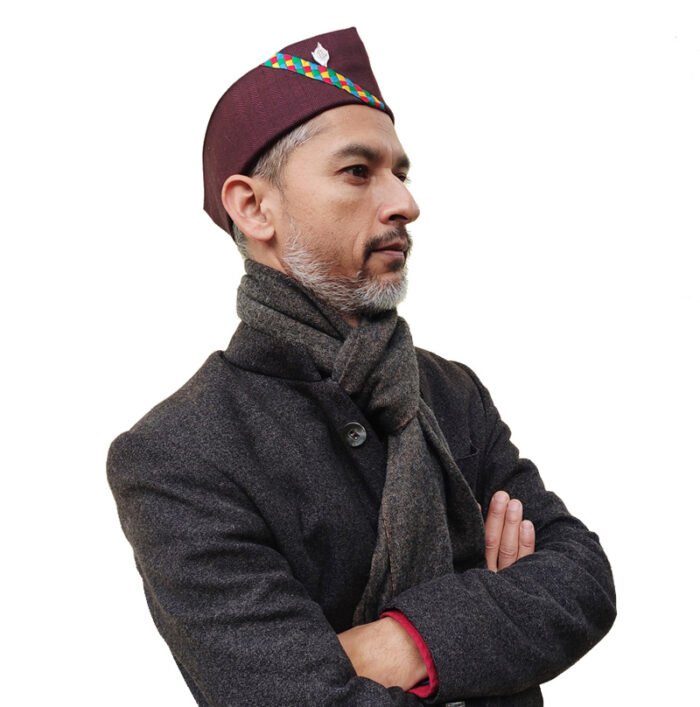 Pahadi Topi - Tweed - Uttarakhandi Pahadi Cap
