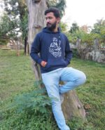 ठेठ पहाड़ी Thet Pahadi Sweatshirt - Navy Blue