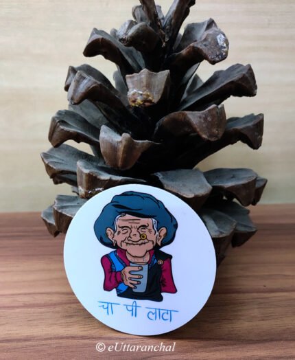 Pahadi Fridge Magnet - Cha Pi Lata