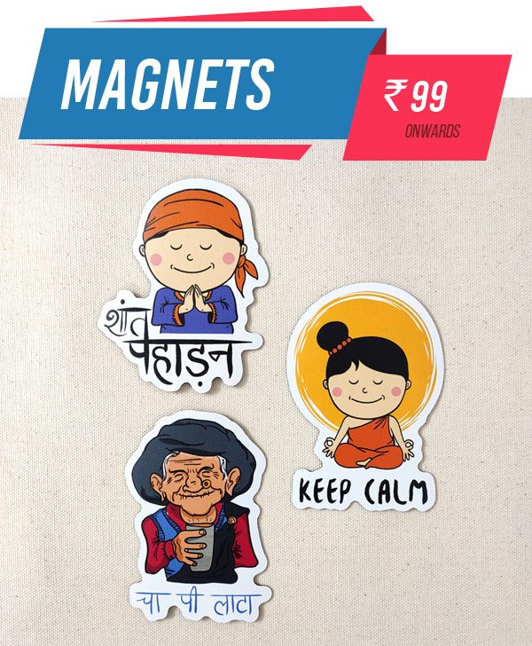Pahadi Fridge Magnets